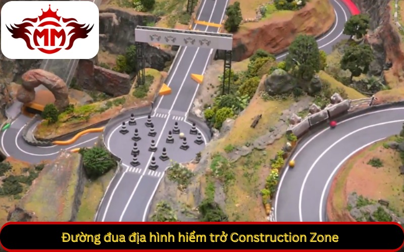 Đường đua địa hình hiểm trở Construction Zone